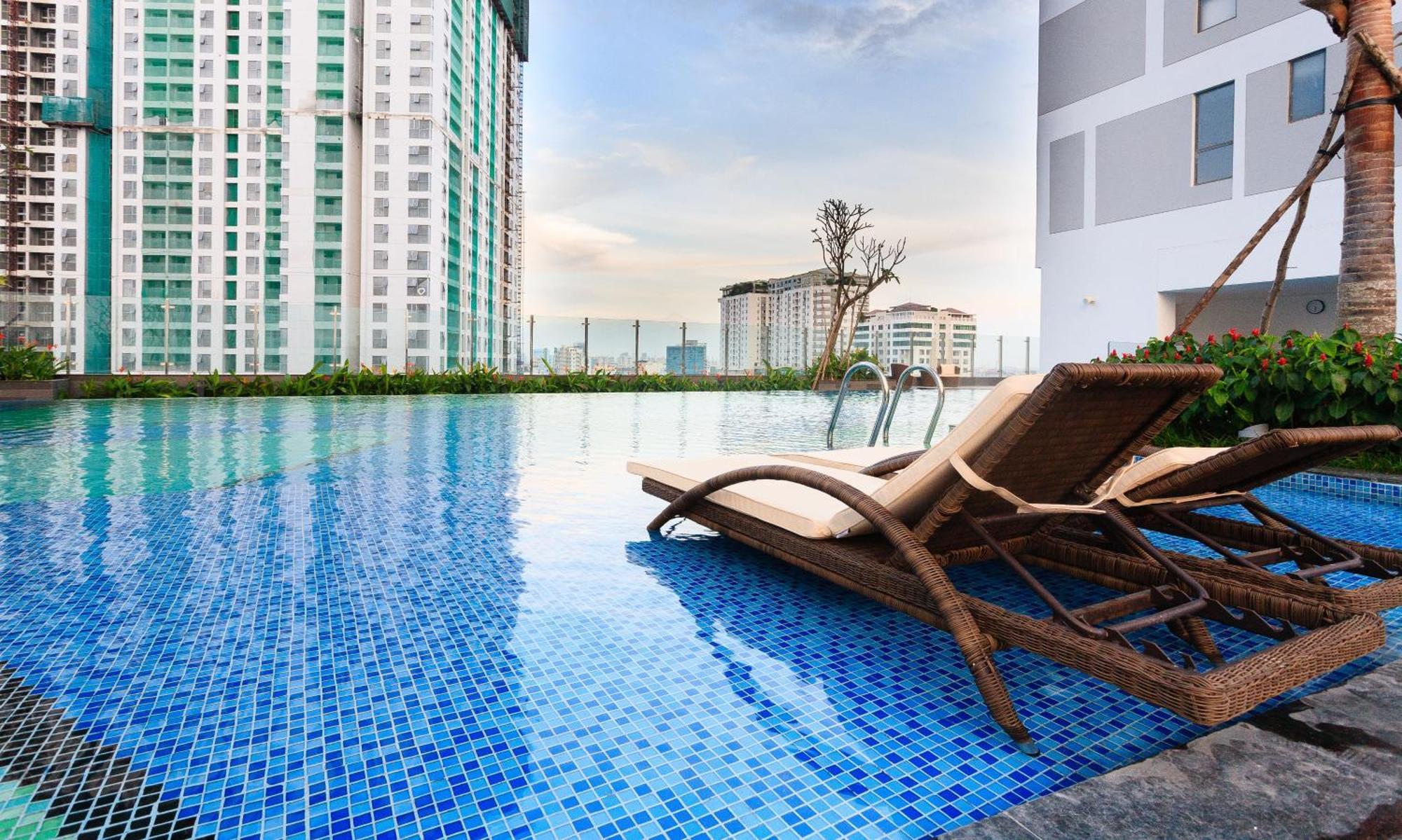 Yo'S Homes Rivergate Apartment Infinity Pool Near District 1 Ho Či Minovo Město Exteriér fotografie