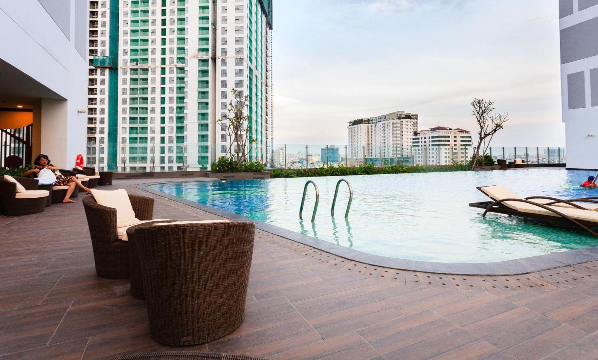 Yo'S Homes Rivergate Apartment Infinity Pool Near District 1 Ho Či Minovo Město Exteriér fotografie